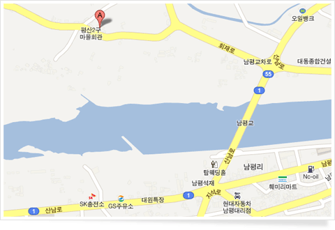 녹색식품 구글 약도