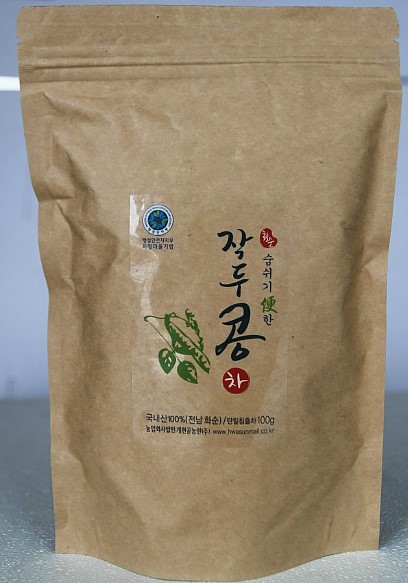 숨쉬기 편한 <br>화순 작두콩깍지차 100g 상품이미지